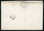 Stamp of Ireland » Pre-Stamp Postal History » Early Period - 1657-1784 The Famous Bishop Tete-Beche Error: 1712 (January 14th) Folded letter from Downpatrick to Dublin