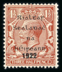 Stamp of Ireland » 1922 (Jul-Nov) Thom Overprints (T25-T41) Unofficial essays attributed to Alex Thom Ltd: 1922