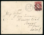 Stamp of Ireland » Transatlantic Mail to, from and via Ireland 1901 Envelope from the Boer War Camp in St. Helena,
