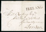 Stamp of Ireland » Pre-Stamp Postal History » Independant Post Office Period - 1784-1831 1785 (May 8th) Folded letter sent from Dublin via Holyhead