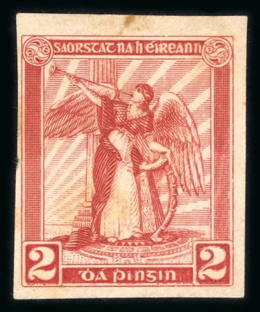 Stamp of Ireland » Essays & Proofs (E1-E167) 1922, Dollard – Lithographed in monocolour: 2d green,