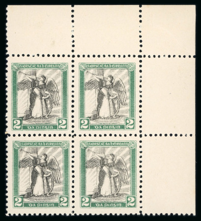 Stamp of Ireland » Essays & Proofs (E1-E167) 1922, Dollard – Lithographed in bi-colour: 2d dark