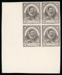 Stamp of Ireland » Essays & Proofs (E1-E167) 1922, Dollard – Valdivia Specimens: 2d brownish black,