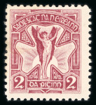 Stamp of Ireland » Essays & Proofs (E1-E167) 1922, Hely – Lithographed monocoloured: 2d lake,