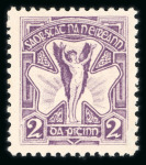 Stamp of Ireland » Essays & Proofs (E1-E167) 1922, Hely – Lithographed monocoloured: 2d lake,