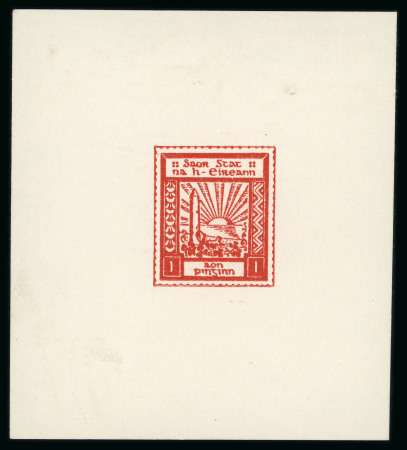 Stamp of Ireland » Essays & Proofs (E1-E167) 1922, O’Loughlin, Murphy & Boland by Evelyn Willis: