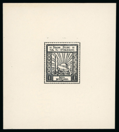Stamp of Ireland » Essays & Proofs (E1-E167) 1922, O’Loughlin, Murphy & Boland by Evelyn Willis: