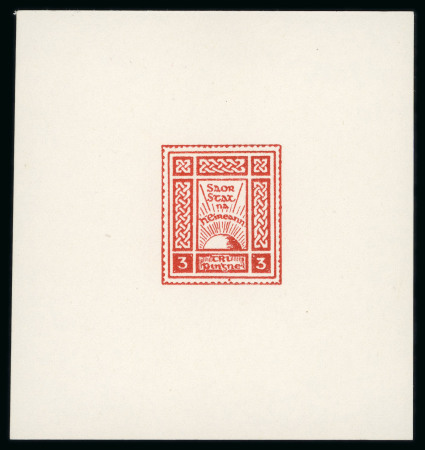 Stamp of Ireland » Essays & Proofs (E1-E167) 1922, O’Loughlin, Murphy & Boland by Evelyn Willis: