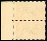 Stamp of Ireland » 1927 Composite Dates Overprints (T69-T71) 2s6d chocolate brown, from the broken "R" plate, mint
