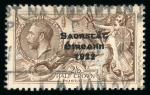 Stamp of Ireland » 1927-28 Wide Date Overprints (T72-T74) 2s6d chocolate, with perfect "R" in crown, used single