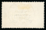 Stamp of Ireland » 1922-23 Thom Three-Line Overprints (T47-T61) 10s dull gray blue, used single superbly cancelled