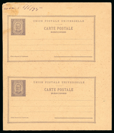 Stamp of Large Lots and Collections Portugal & Colonies: 1870s-1980s, postal stationery accumulation in a large box with thousands of examples