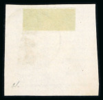 Stamp of Mauritius » 1859 Dardenne Issue (SG 41-44) 1859 Dardenne 2d slate-blue, good margin at top and huge on three sides, clearly showing the "feather" retouch below "TWO"