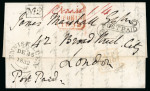Stamp of Ireland » Pre-Stamp Postal History » Local Post Period - 1773-1840 1832 (December 14th) Folded entire sent from Kilshey,
