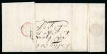 Stamp of Ireland » Pre-Stamp Postal History » Local Post Period - 1773-1840 1771 (April 30th) Folded entire sent from Dublin via