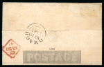 Stamp of Ireland » Transatlantic Mail to, from and via Ireland 1841 (May 19th) One Penny Mulready, stereo number A236,