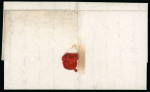 Stamp of Ireland » Pre-Stamp Postal History » Postal Reform Period 1840 (March 9th) Folded cover sent from Donaghadee
