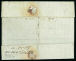 Stamp of Ireland » Pre-Stamp Postal History » Unified Post Period - 1827-1839 1838 (September 22nd) Soldiers letter from gunner Crampton,