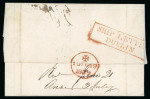 Stamp of Ireland » Pre-Stamp Postal History » Unified Post Period - 1827-1839 1839 (March 29th) Folded cover sent from Buenos Aires,
