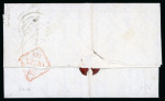 Stamp of Ireland » Pre-Stamp Postal History » Unified Post Period - 1827-1839 1839 (May 18th) Folded cover sent from Canton, China