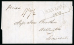 Stamp of Ireland » Pre-Stamp Postal History » Unified Post Period - 1827-1839 1839 (May 18th) Folded cover sent from Canton, China