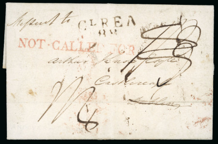 Stamp of Ireland » Pre-Stamp Postal History » Unified Post Period - 1827-1839 1831 (November 12th) Folded entire sent from Andover