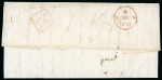 Stamp of Ireland » Pre-Stamp Postal History » Unified Post Period - 1827-1839 1839 (October 14th) Folded cover sent from Sydney,