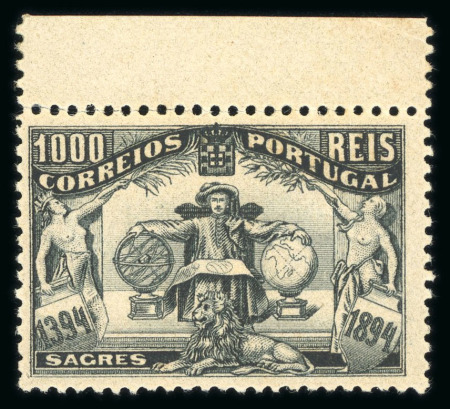 Stamp of Large Lots and Collections Portugal: 1894-1928, collection in a stockbook with two mint sets of 1894 Henrique issue