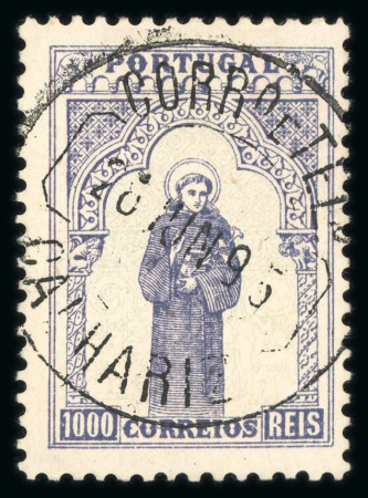 Stamp of Large Lots and Collections Portugal: 1892-1911, used stock in a thick stockbook, with better incl. 1895 S. Antonio 1000r (4 examples)