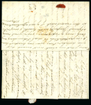 Stamp of Ireland » Pre-Stamp Postal History » Unified Post Period - 1827-1839 1829 (July 15th) Folded entire sent from Garden Beach