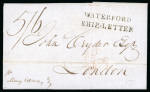 Stamp of Ireland » Pre-Stamp Postal History » Unified Post Period - 1827-1839 1835 (October 21th) Folded cover sent from Valparaíso,