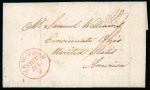 Stamp of Ireland » Pre-Stamp Postal History » Unified Post Period - 1827-1839 1838 (May 17th) Folded entire sent from Belfast via