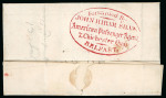 Stamp of Ireland » Pre-Stamp Postal History » Unified Post Period - 1827-1839 1838 (May 17th) Folded entire sent from Belfast via