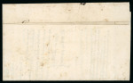 Stamp of Ireland » Pre-Stamp Postal History » Independant Post Office Period - 1784-1831 1822 (November 28th) Printed notice folded letter sent