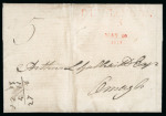 Stamp of Ireland » Pre-Stamp Postal History » Independant Post Office Period - 1784-1831 1811 (May 20th) Folded letter sent from Dungannon to