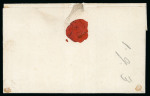 Stamp of Ireland » Pre-Stamp Postal History » Independant Post Office Period - 1784-1831 1825 Folded cover sent from the Dublin Excise Office