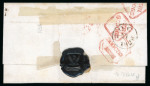 Stamp of Ireland » Pre-Stamp Postal History » Independant Post Office Period - 1784-1831 1828 (October 29th) Folded cover sent from London to