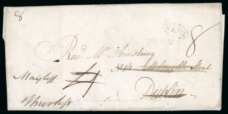 Stamp of Ireland » Pre-Stamp Postal History » Independant Post Office Period - 1784-1831 1794 (May 29th) Folded cover sent from Longford to