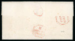 Stamp of Ireland » Pre-Stamp Postal History » Independant Post Office Period - 1784-1831 1828 (July 28th) Folded cover sent from Dublin to Mullingar,