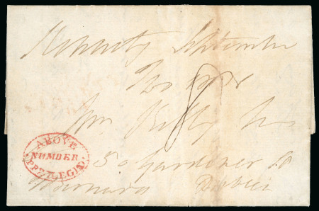 Stamp of Ireland » Pre-Stamp Postal History » Independant Post Office Period - 1784-1831 1828 (September 2nd) Folded cover sent from Thomastown