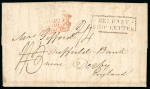 Stamp of Ireland » Pre-Stamp Postal History » Independant Post Office Period - 1784-1831 1819 (February 1st) Folded cover sent from Pittsburg,h