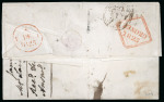 Stamp of Ireland » Pre-Stamp Postal History » Independant Post Office Period - 1784-1831 1825 (October 4th) Folded cover sent from Jamaica via