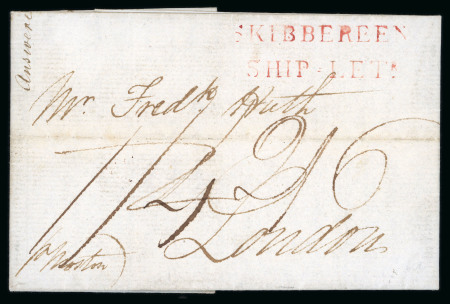 Stamp of Ireland » Pre-Stamp Postal History » Independant Post Office Period - 1784-1831 1815 (June 2nd) Folded entire sent from Buenos Ayres