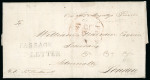 Stamp of Ireland » Pre-Stamp Postal History » Independant Post Office Period - 1784-1831 1805 (September 3rd) Folded entire sent from W.Bakewell