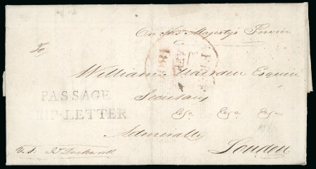 Stamp of Ireland » Pre-Stamp Postal History » Independant Post Office Period - 1784-1831 1805 (September 3rd) Folded entire sent from W.Bakewell