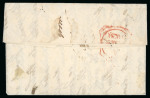 Stamp of Ireland » Pre-Stamp Postal History » Independant Post Office Period - 1784-1831 1820 (May 26th) Folded cover sent from Castlebellingham
