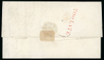 Stamp of Ireland » Pre-Stamp Postal History » Independant Post Office Period - 1784-1831 1817 (June 16th) Folded cover sent locally within Belfast,