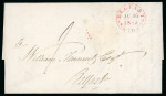 Stamp of Ireland » Pre-Stamp Postal History » Independant Post Office Period - 1784-1831 1817 (June 16th) Folded cover sent locally within Belfast,