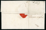Stamp of Ireland » Pre-Stamp Postal History » Independant Post Office Period - 1784-1831 1790 (June 26th) Folded cover sent from Leighinbridge,