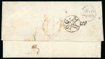 Stamp of Ireland » Pre-Stamp Postal History » Independant Post Office Period - 1784-1831 1799 (February 27th) Folded cover sent from Dublin